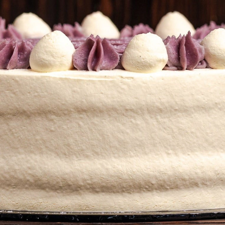 Yam Mochi Cake