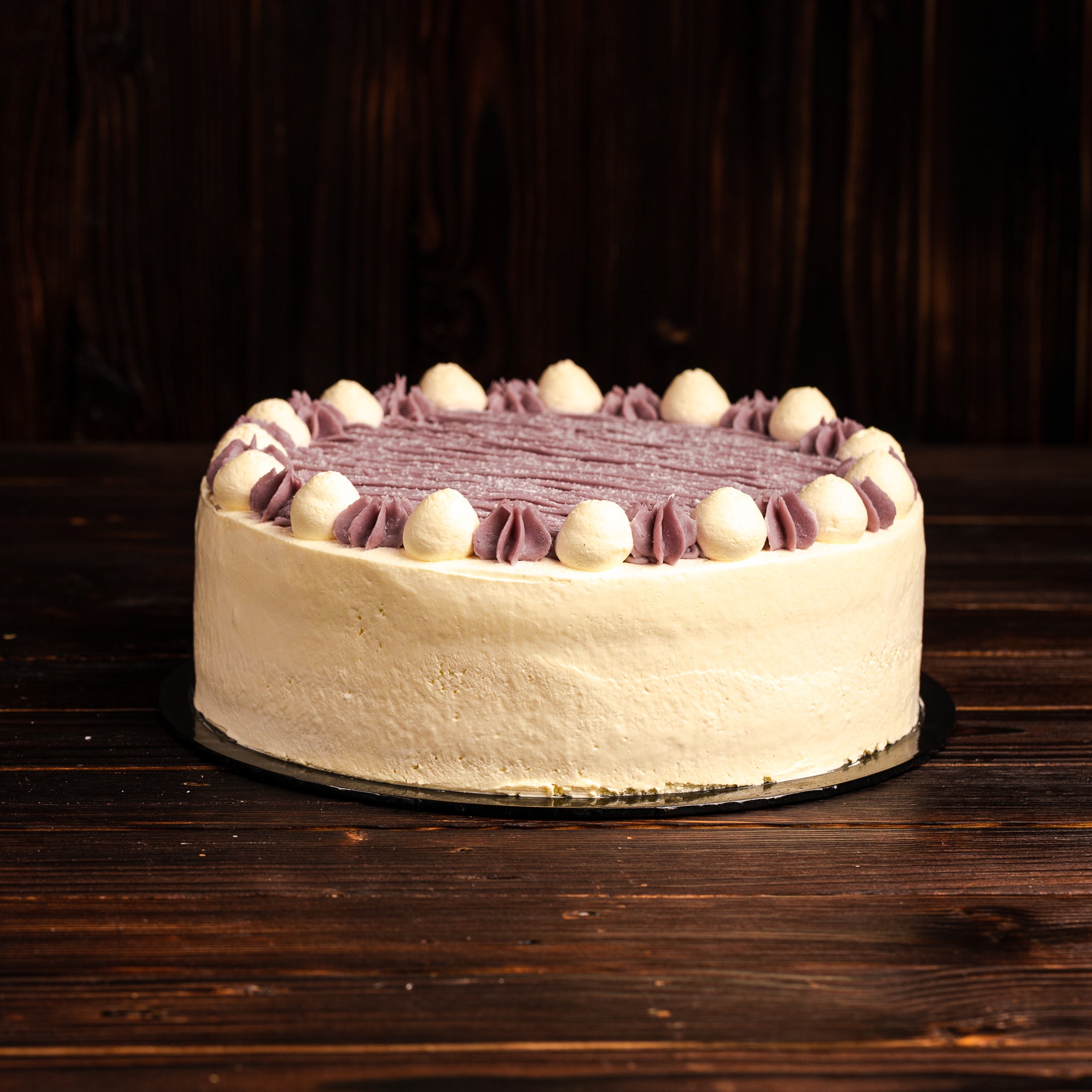 Yam Mochi Cake