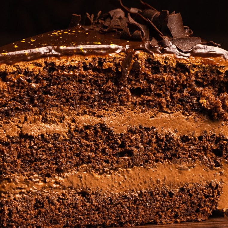 Dark Chocolate Moist Cake - Kenny Hills Bakers